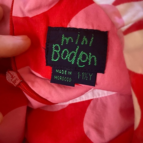 Mini Boden Retro Shift Dress - Picture 9 of 9
